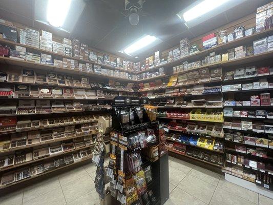 Inside humidor different angle.