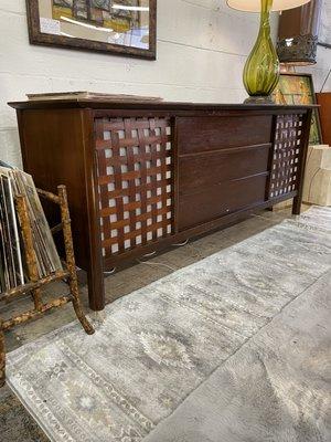 1960's restored lp/radio stereo console.