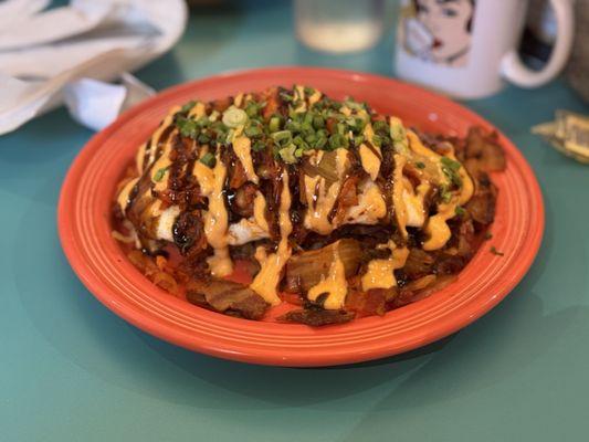 Seoul Food hash browns.