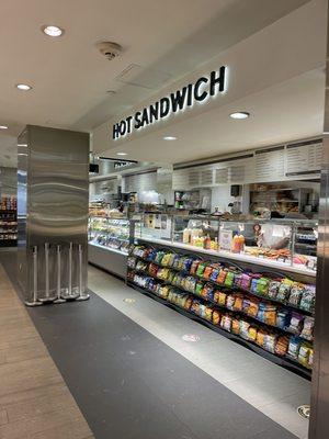 Hot sandwich area