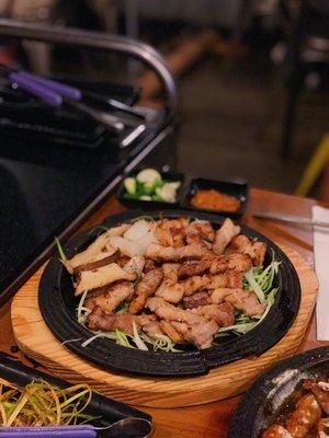 SAM GYUP SAL - grilled pork belly (single)