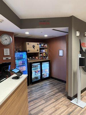 Small shop for guest needs