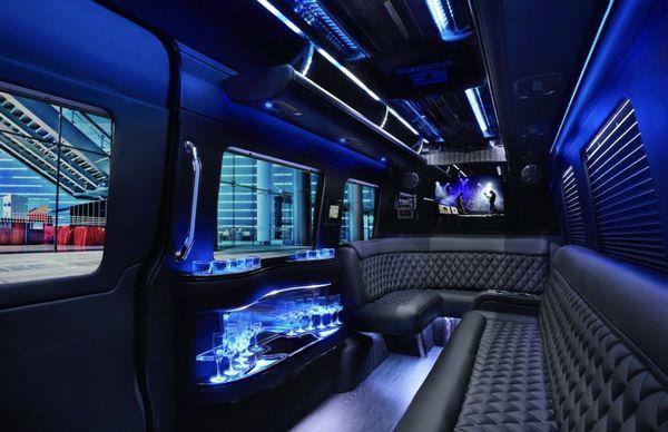 Luxury Sprinter interior