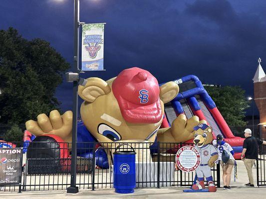 Kid Zone...apparently during the 7th inning stretch