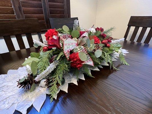 Christmas centerpiece