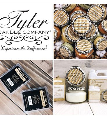 Tyler candles!  www.lovejoyflowershop.com