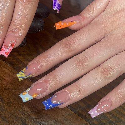 Acrylic full set by Delaney