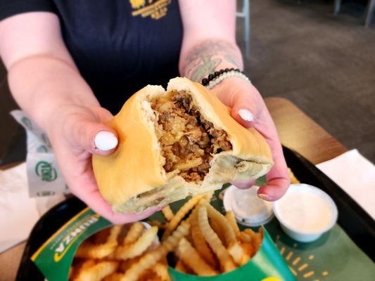 Original Runza Sandwich