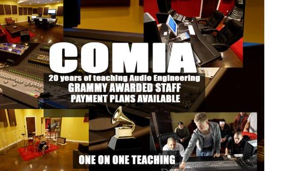 COMIA the best Music Production School and Audio Engineering School in San Antonio Texas