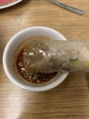 Spring roll pork