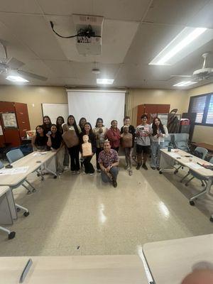 KCC Dental Assistant Program CPR class