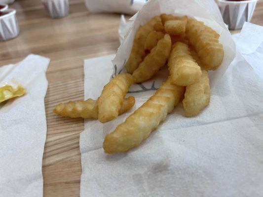 Crinkle fries