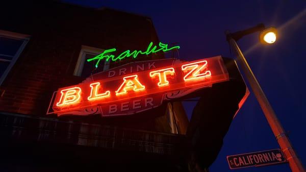 Cool old school neon sign!