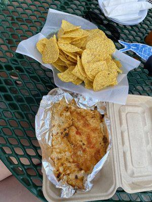 hanks famous Buffalo chicken dip