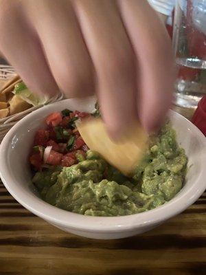 Guac and chips