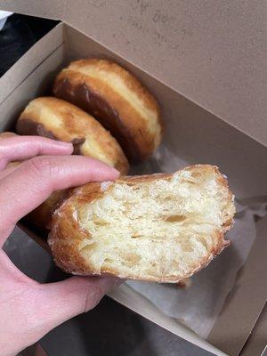 Cronut + 2 chocolate donuts + 1 glazed donut