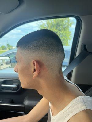 Supposed to be a fade.