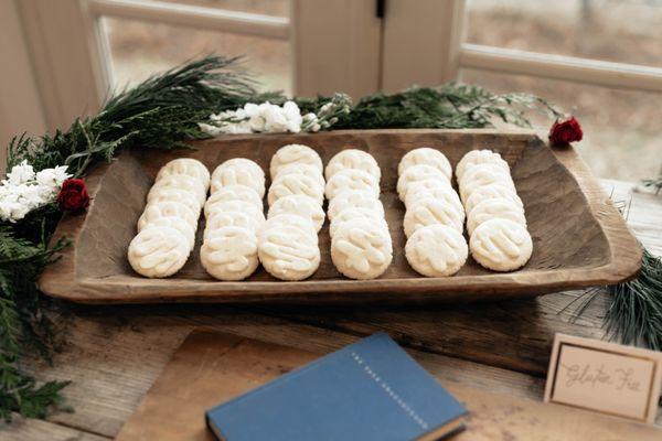 Wedding cookies