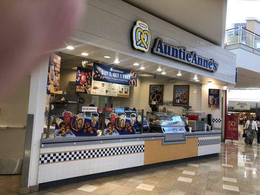 Aunt Annie's at Chandler Mall.