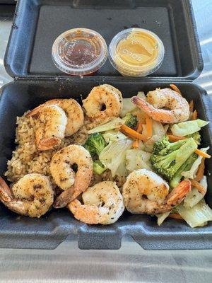 Shrimp & Veggie Combo