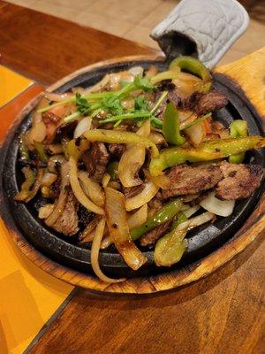 The steak fajita