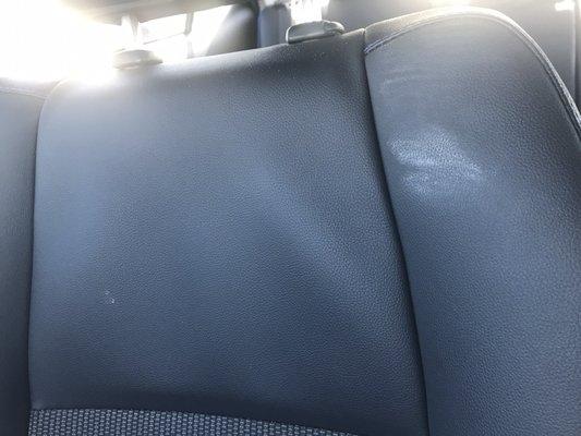 Deodorant on passenger ( second car)