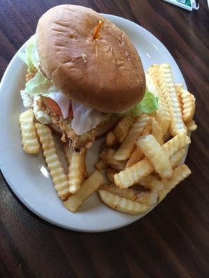 Chicken Fried Chicken Sandwich