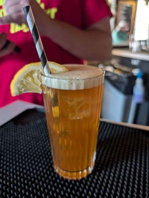 Whiskey and beer cocktail