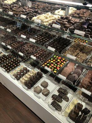 Variety of chocolates!