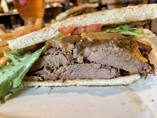 Brisket sandwich