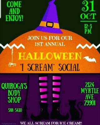 1st annual "I Scream" social!