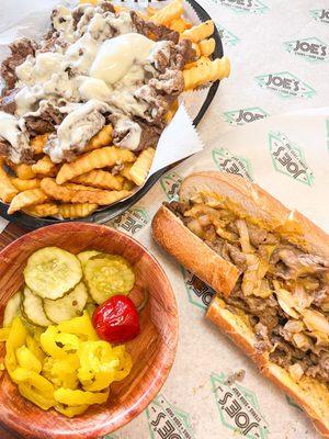 Cheesesteak Fries, Large Cheesesteak