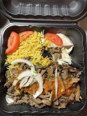 Beef Shawarma Plate