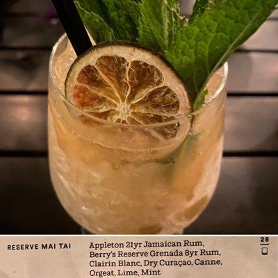 Reserve Mai Tai