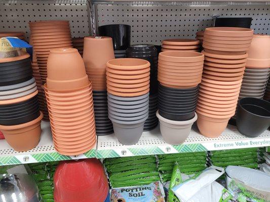 Cute pots