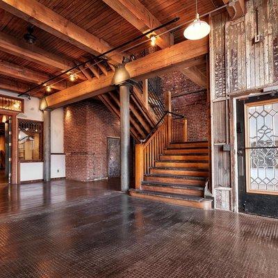 Foyer of The Historic Oliver Building in Kansas City's West Bottoms