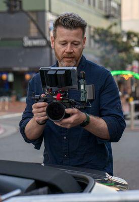 Filming in Downtown San Diego