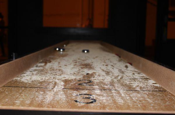 We have shuffle board