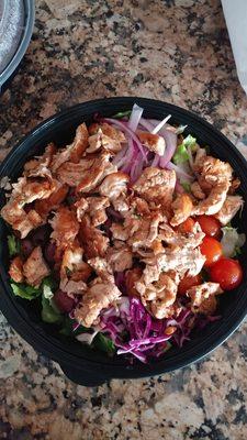 Grilled chicken salad - very good