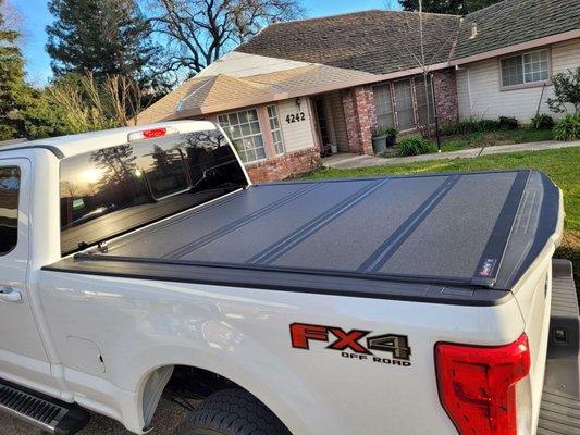 Complete tonneau cover. Great product!