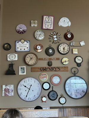 Interior clocks/decor