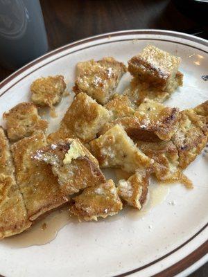 Pumpkin bread French toast