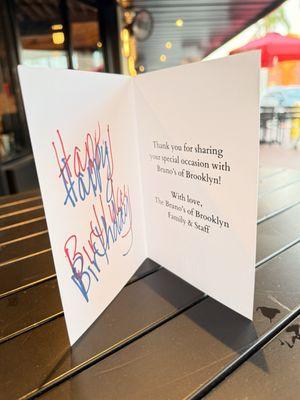 Birthday Card