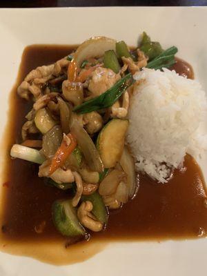 Cashew chicken