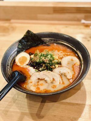 Spicy Tonkotsu Ramen with Pork