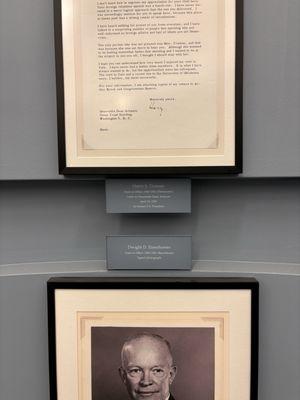 Presidential Papers Exhibit at Arrivals/Baggage Claim