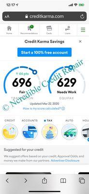 Ncredible Credit Repair