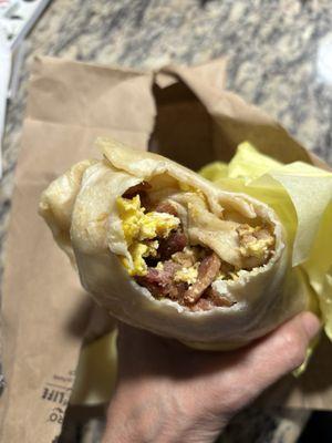 Breakfast burrito