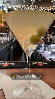 Dirty martini