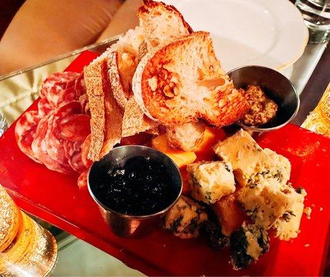 meat and cheese board